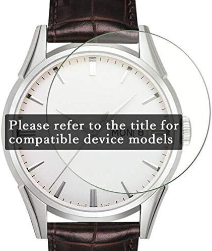Synvy [3 Pack] מגן מסך, התואם ל- Casio Baby-G MSG-302C-7B2JF TPU Film Smartwatch Smart Watch Stockers [לא מזכוכית מזג]